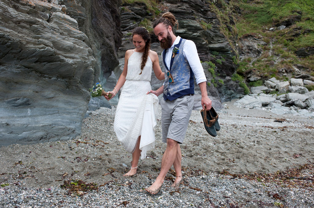 Nathan Walker Photography - Beach Wedding - Cornwall Wedding - Alternative wedding 20