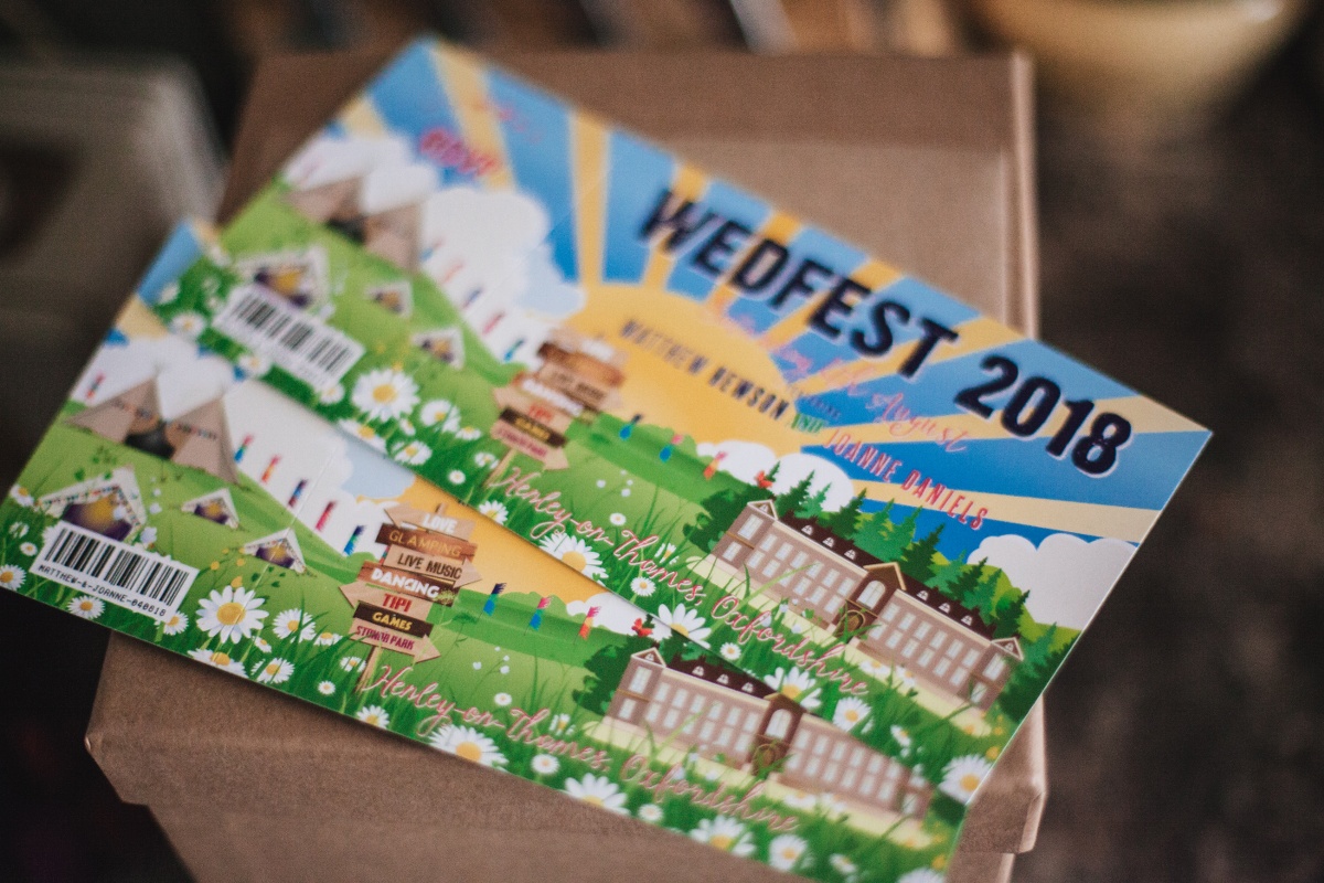 Festival Wedding- Joelle Poulos- Invites