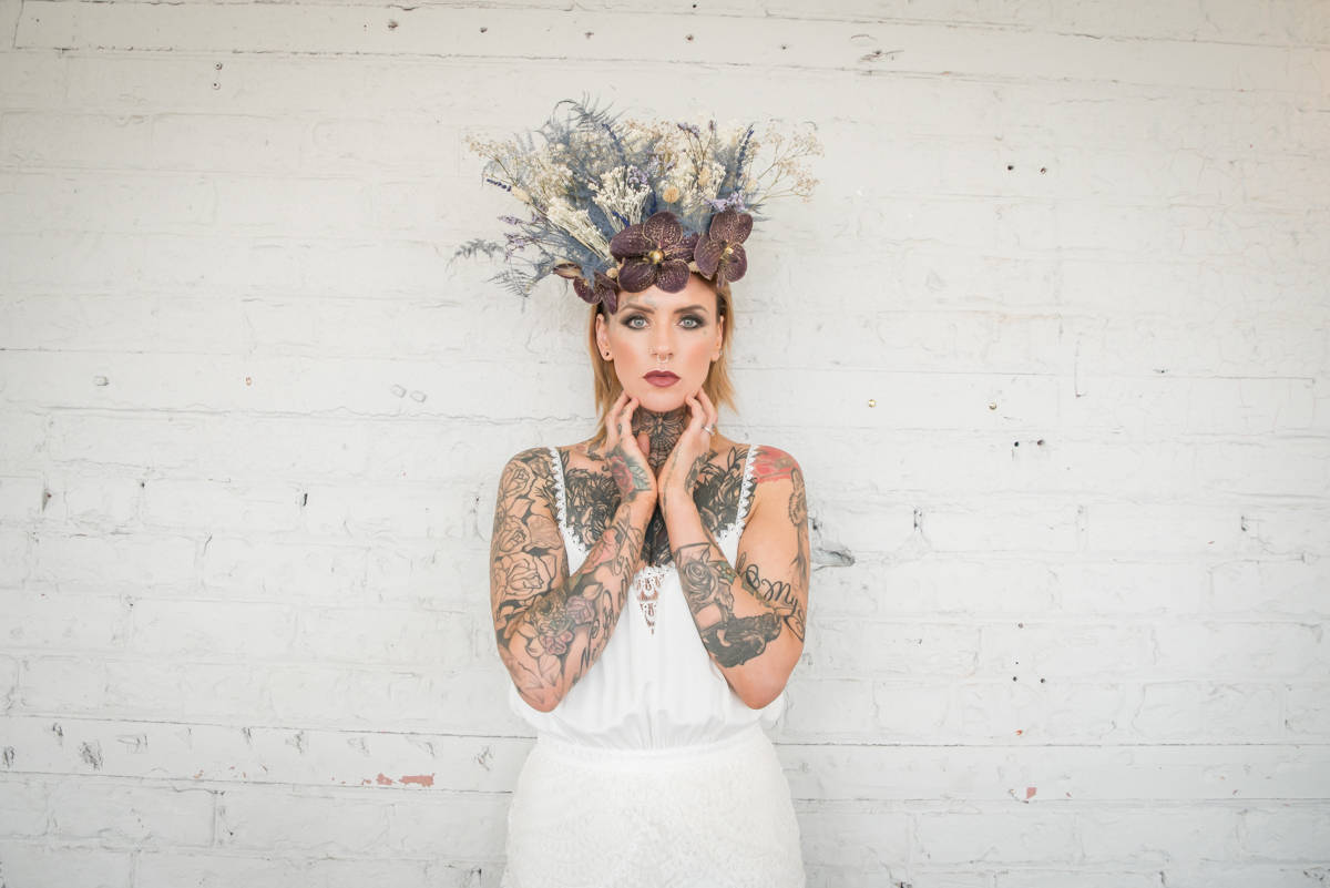 Jenny Madden Photography- Individual Wedding- Unconventional Wedding- Unique Wedding- Quirky Wedding- Alternative Wedding- Tattoed Bride