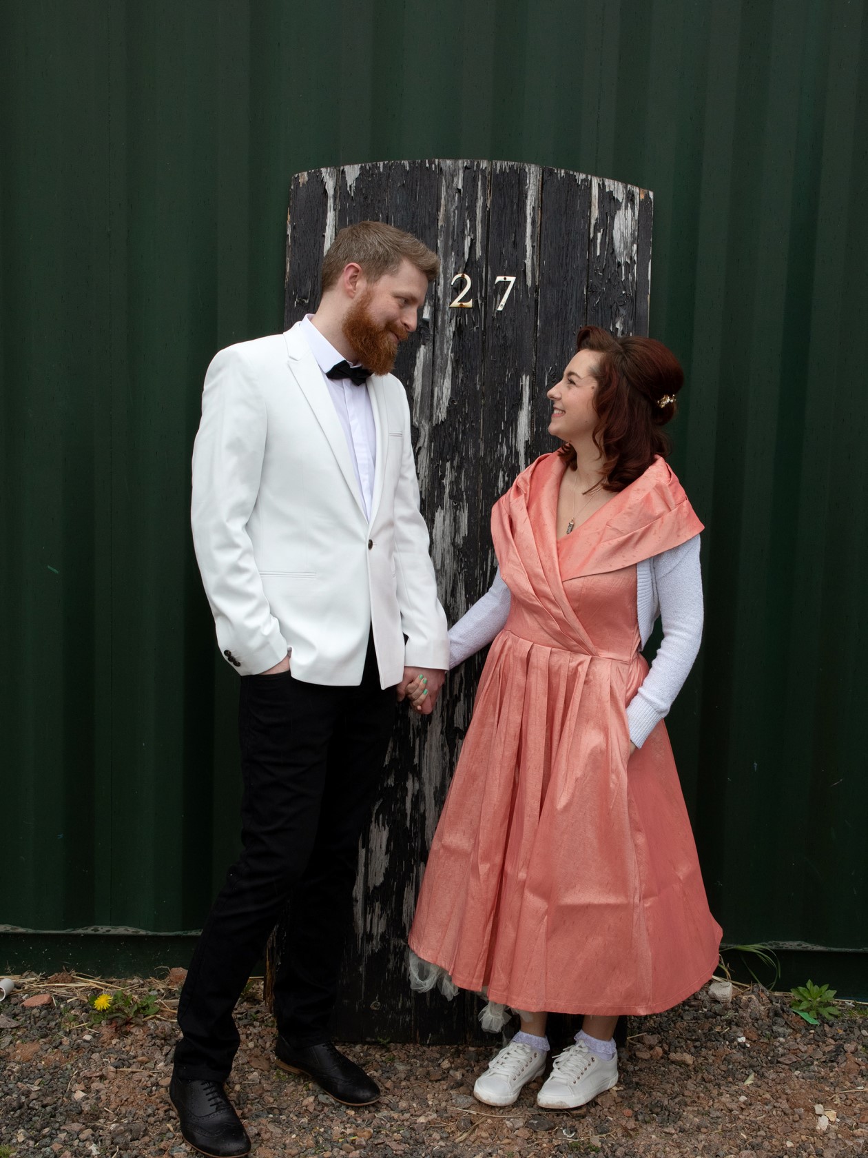 Retro Engagement Shoot- Pink Photographics- Unconventional Wedding- Quirky Wedding- Alternative Wedding- Engagement