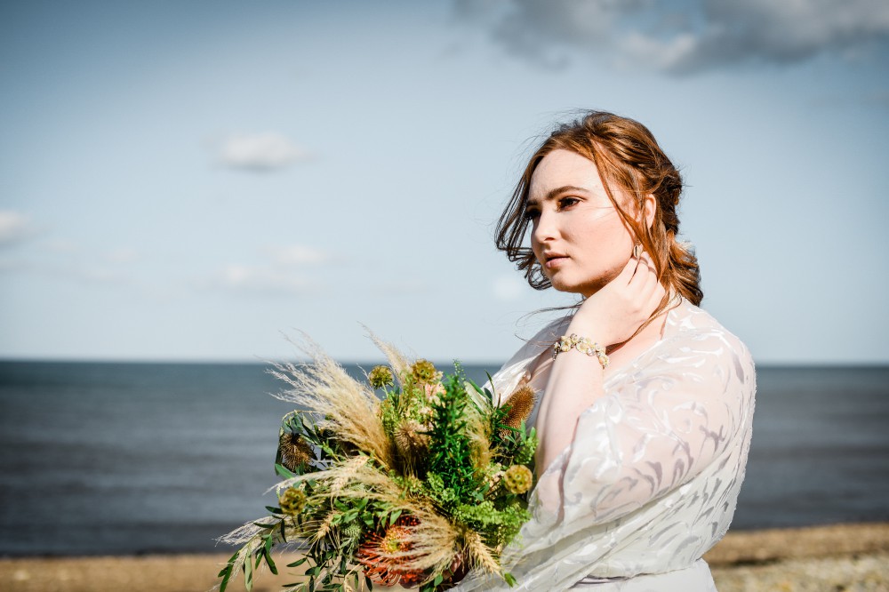 Bohemian Beach Wedding Inspiration- Unconventional Wedding- Boho Bride- Alternative Wedding Dress- Bohemian Wedding Dress- Unique Bridalwear- Wedding Blog