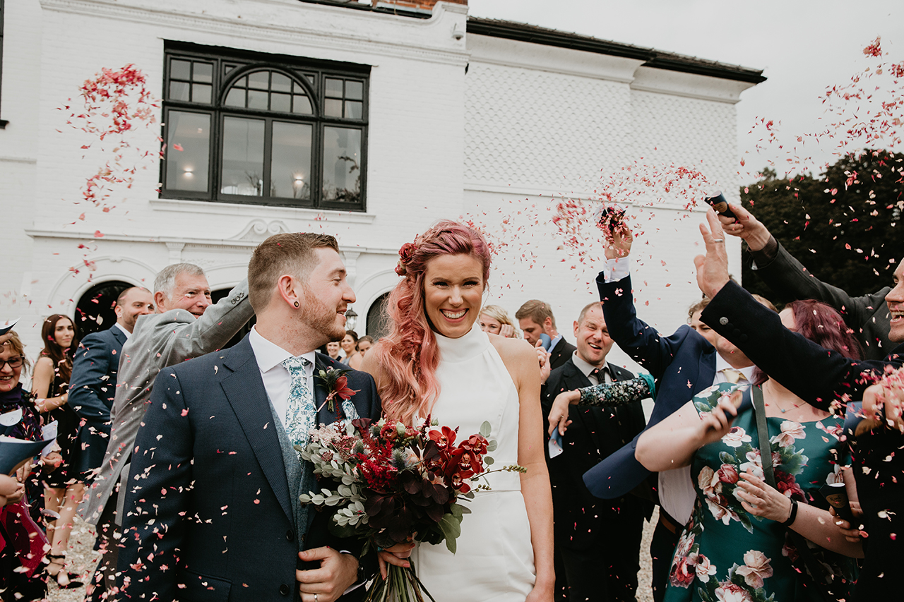 Fun Autumnal Wedding- Nicki Shea Photography-Autumn Wedding- Alternative Bride- Unconventional Wedding- Unique Wedding Ideas