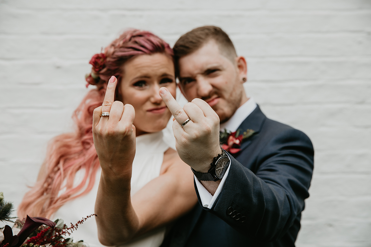 Fun Autumnal Wedding- Nicki Shea Photography-Autumn Wedding- Alternative Bride- Unconventional Wedding- Unique Wedding Ideas