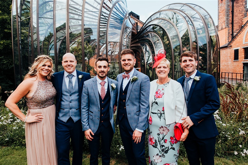 Bombay Sapphire Wedding- Same Sex Wedding- Unconventional Wedding- This And That Photography- wedding family photo