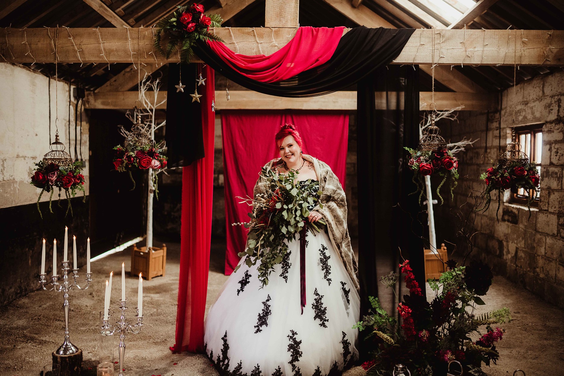 Gothic Wedding Ideas- Gothic Fairytale Wedding- Unconventional Wedding- Alternative Wedding- Alternative Bride