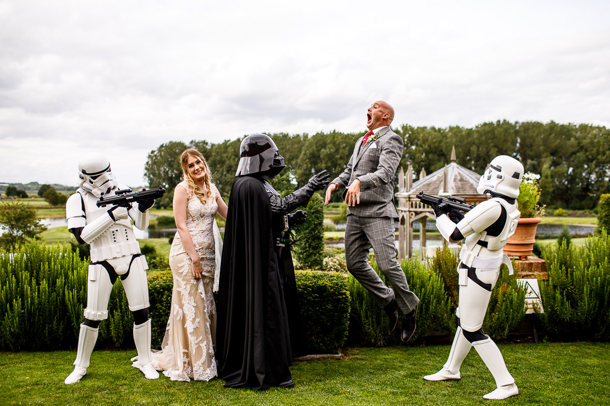 Movie Wedding Theme- Star Wars Wedding- Themed Wedding- Lina & Tom Photography- Unconventional Wedding