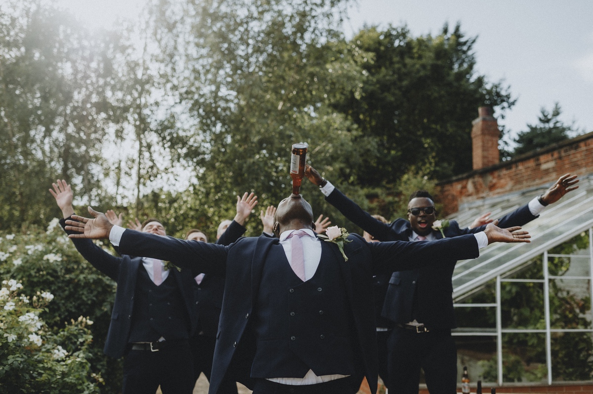 Getting Married Abroad- Grooms Perspective- Wedding Planning for Men- Unconventional Wedding- Nathan Walker Photography- Groomsmen drinking beer