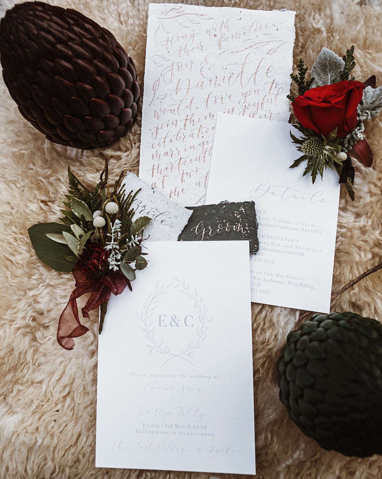 Game Of Thrones Wedding- Tom Jeavons Photography- Unconventional Wedding- Fantasy Wedding- Themed Wedding- alternative wedding stationery