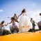 Harriet&Rhys Wedding - Magical sunflower wedding - quirky wedding with bouncy castle
