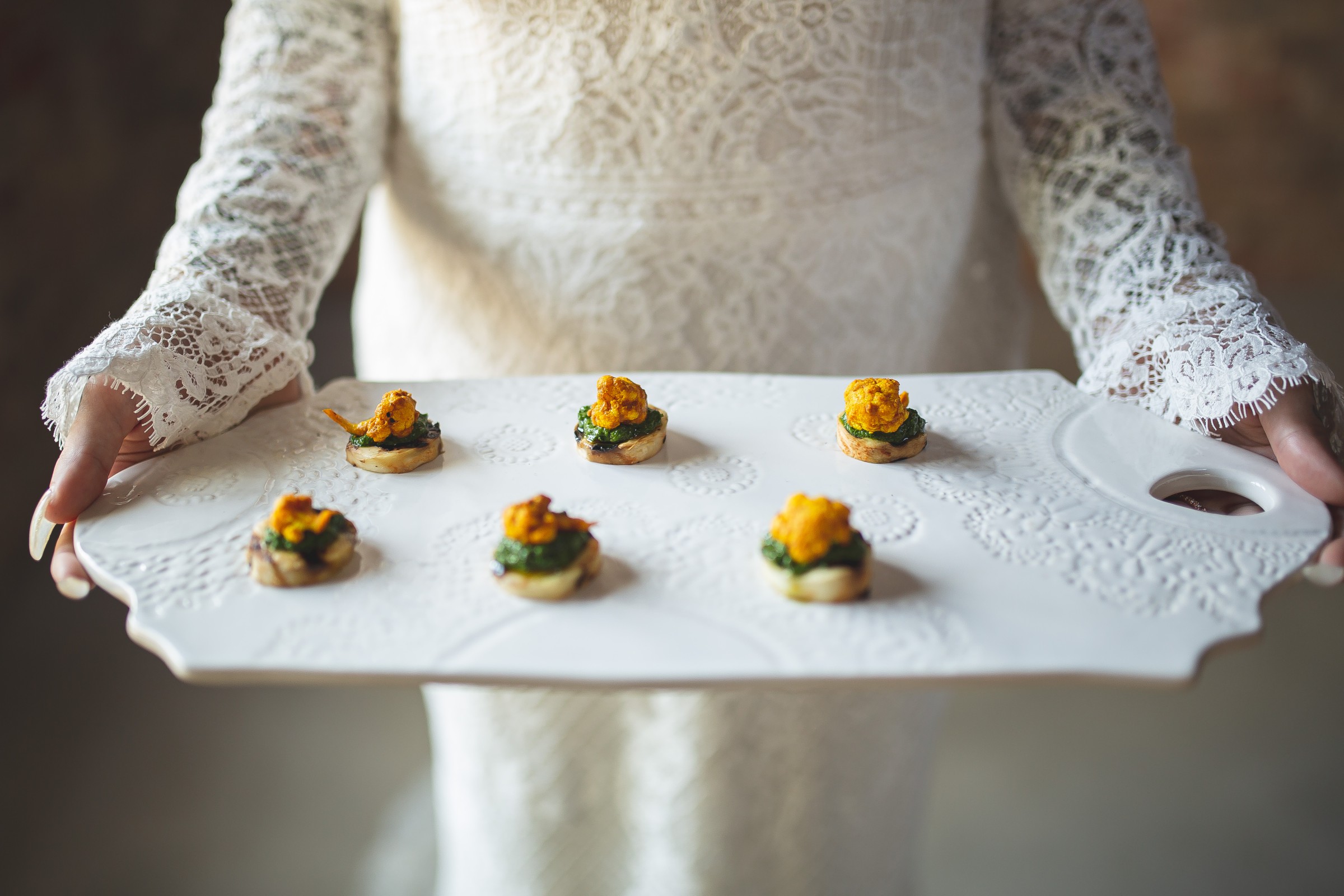 unique barn wedding - wedding grazing table - unique wedding food - wedding buffet - mini wedding food