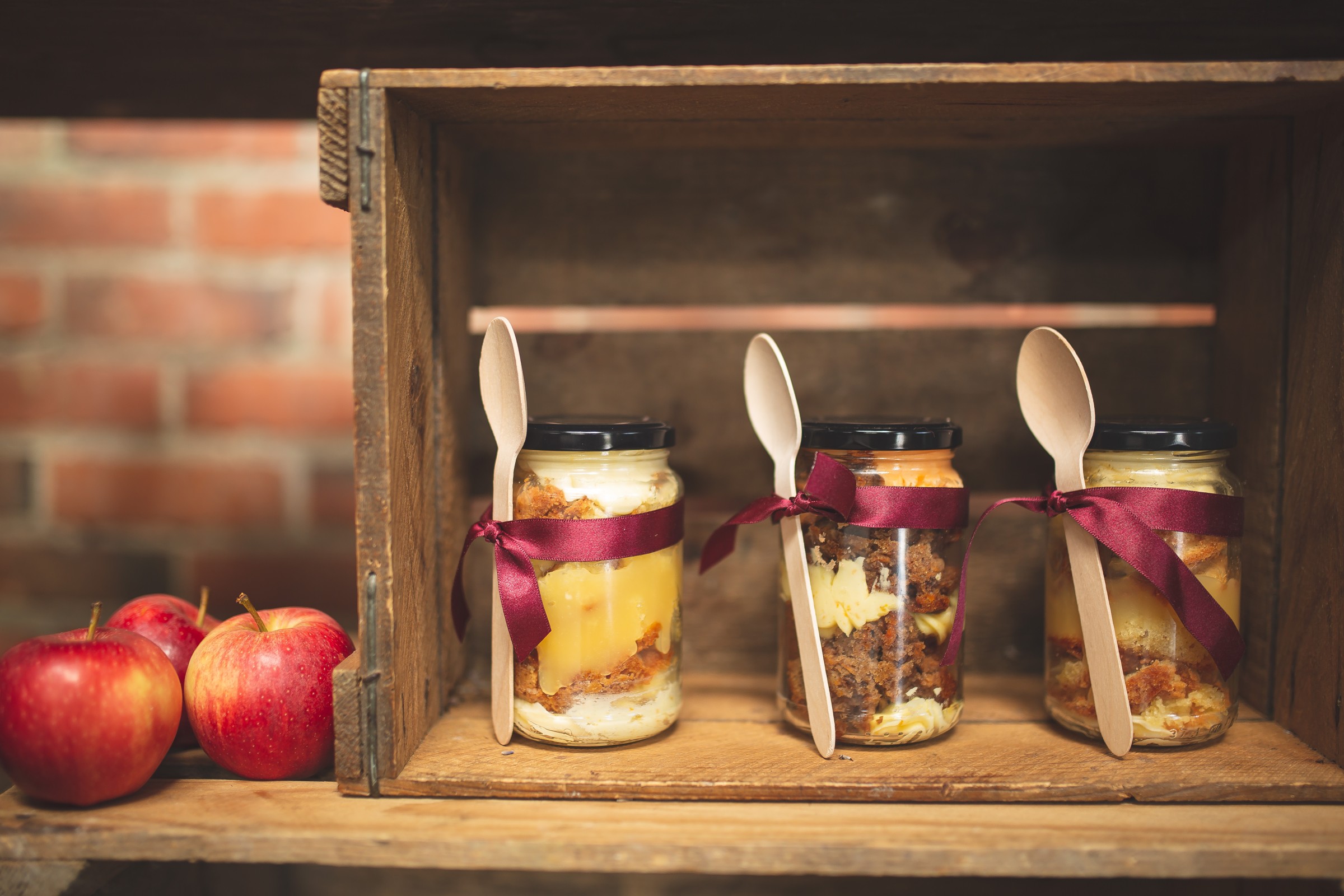 unique barn wedding - wedding grazing table - unique wedding food - wedding buffet - unique wedding desserts - cake jar for wedding dessert table