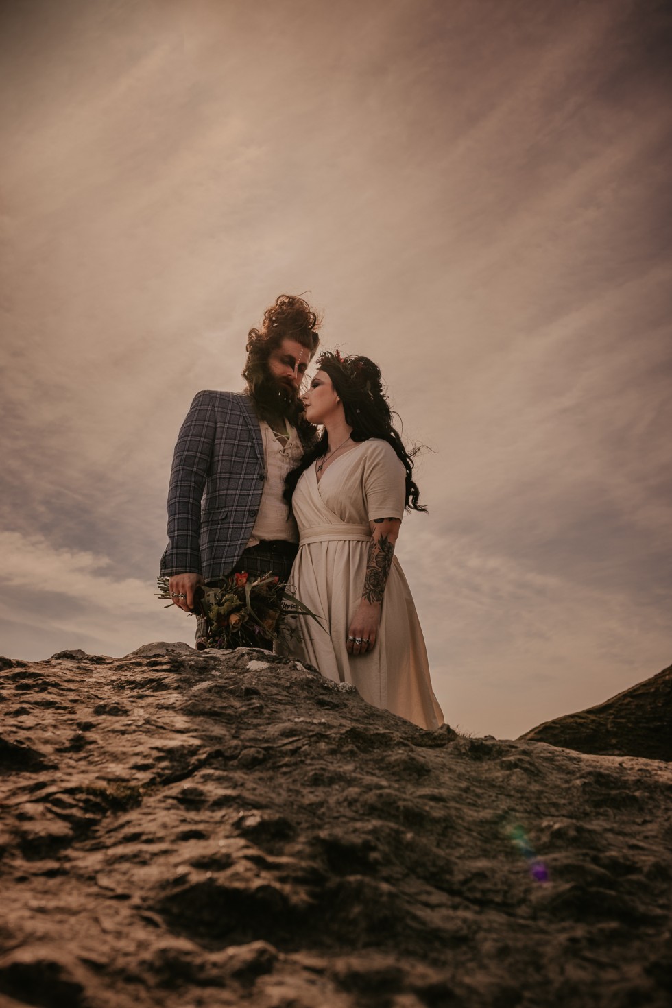 viking wedding - wild wedding - outdoor elopement - alternative wedding - unconventional wedding
