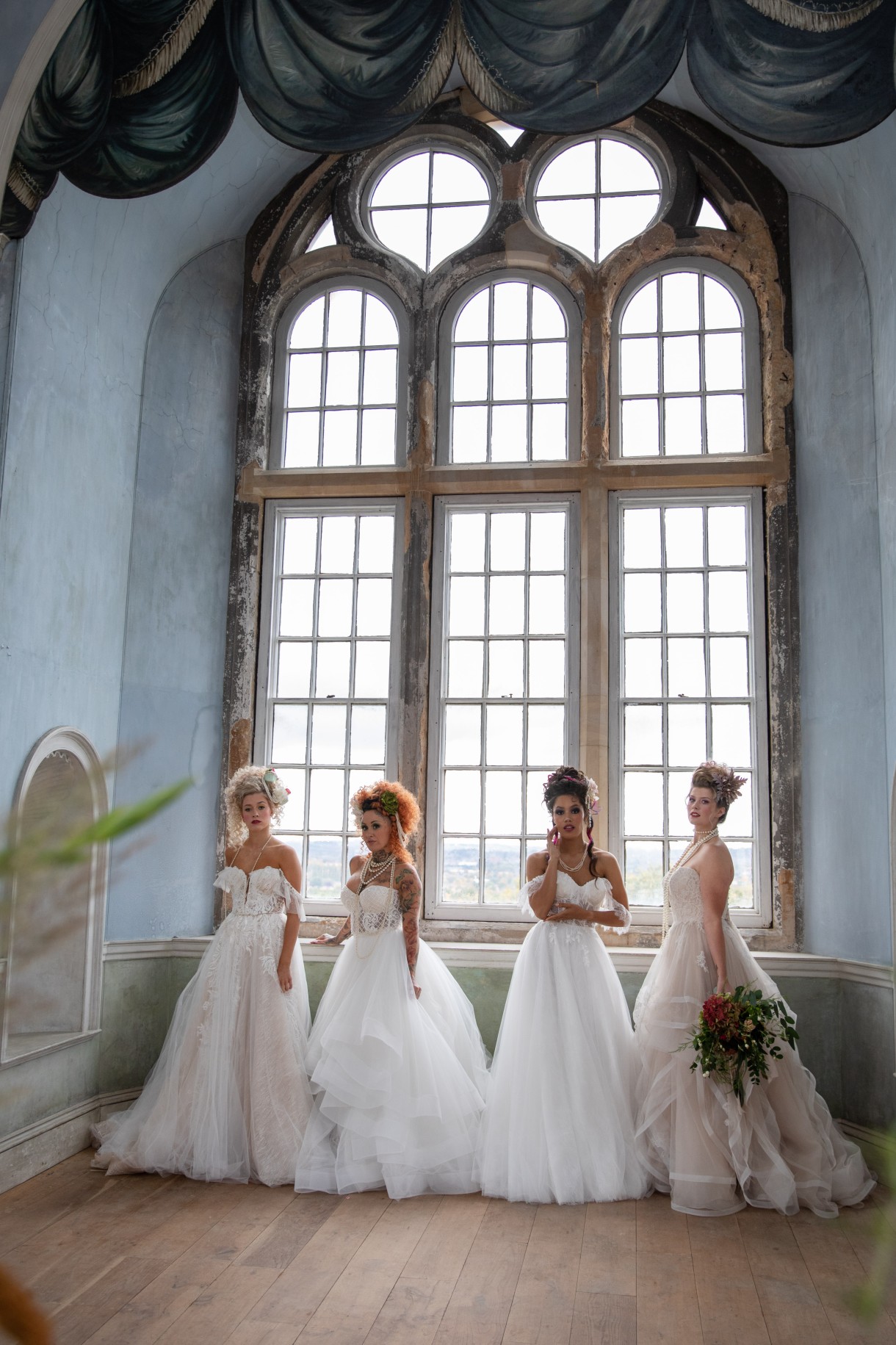 unique pastel wedding - marie antionette wedding - unique bridal look - unique bridal style - themed wedding - alternative bridal wear - classic bridal wear - elegant wedding dresses