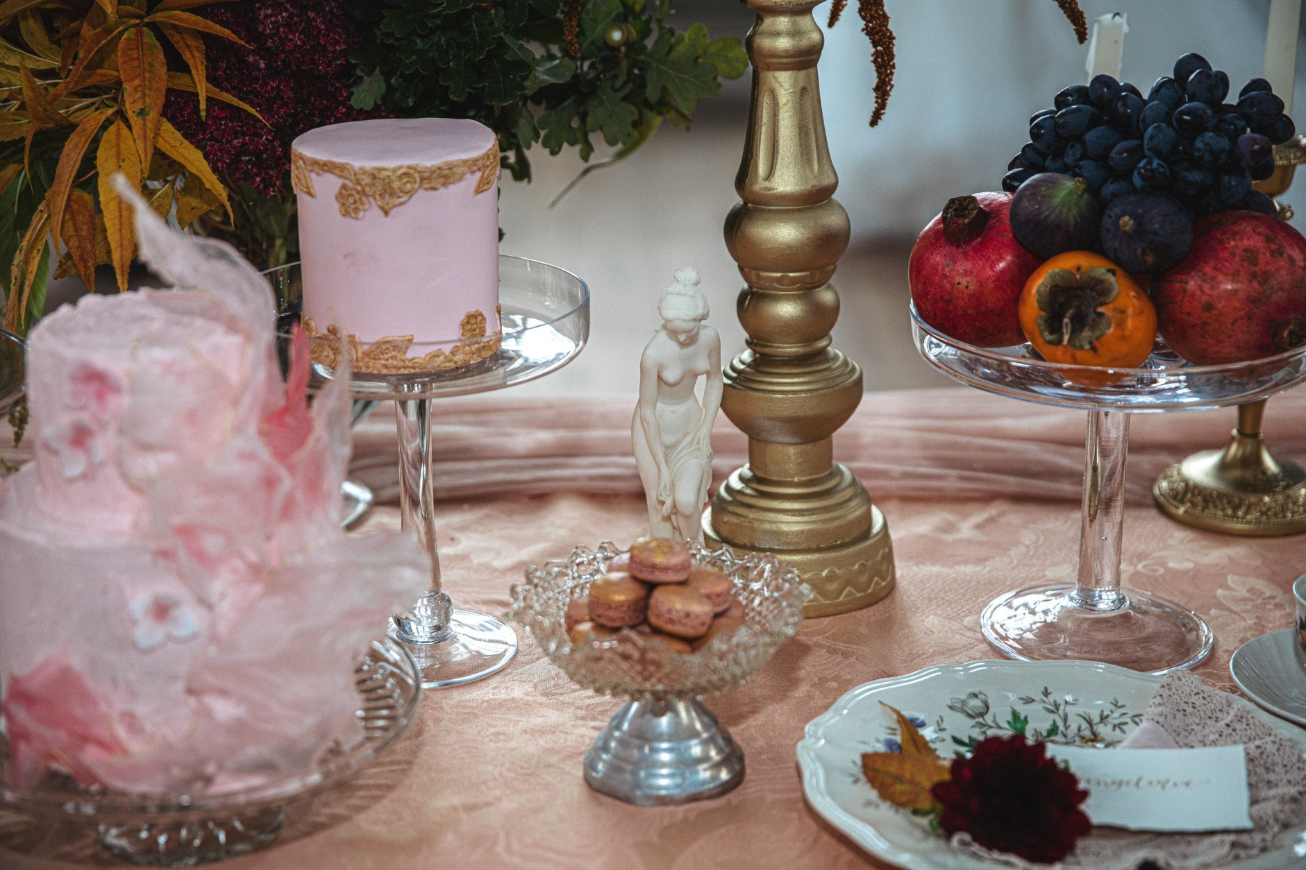 wedding dessert table - vinatge wedding dessert table - unique wedding desserts