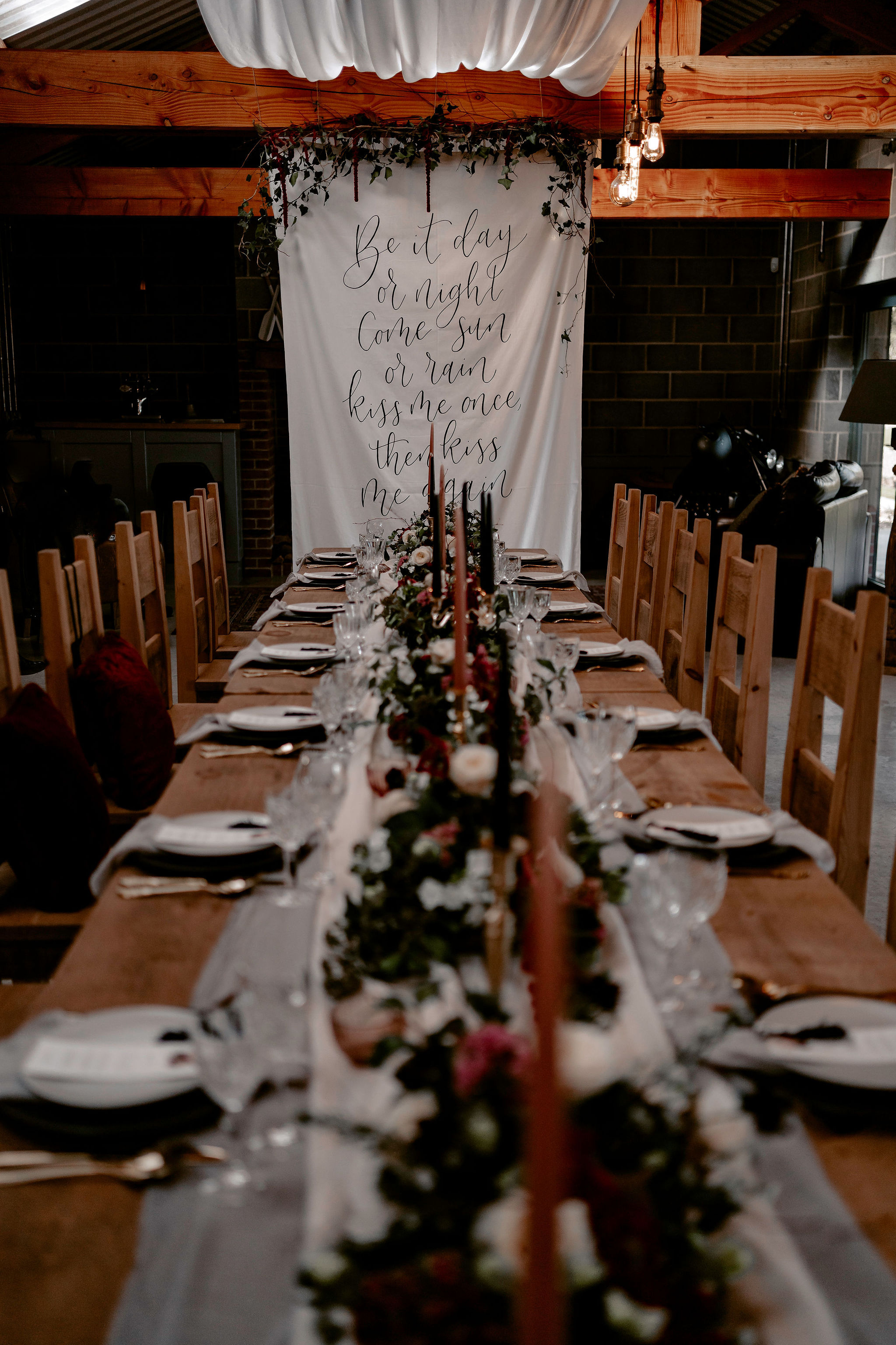 micro wedding ideas - intimate wedding table - bohemian wedding table styling