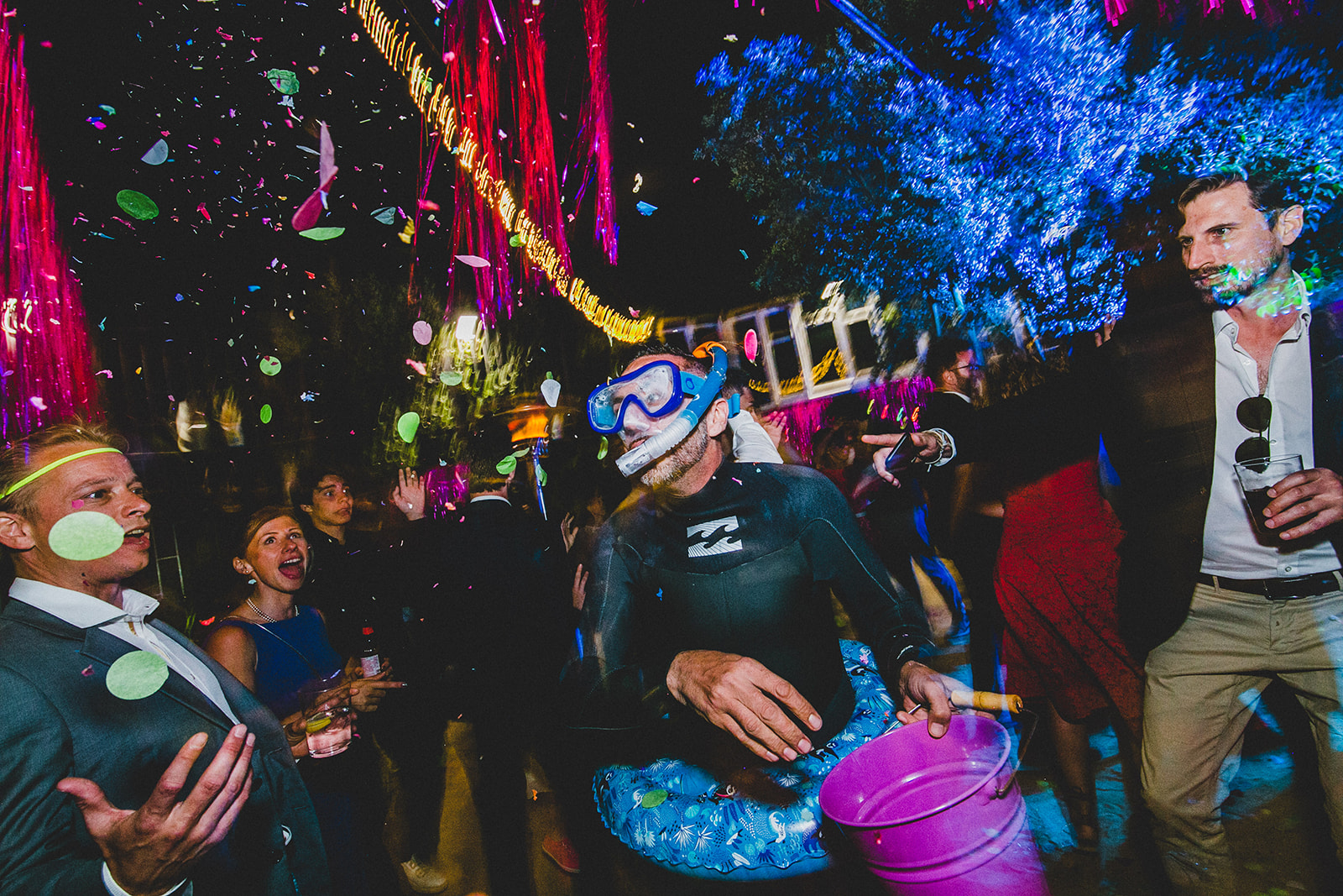 fun wedding in barcelona - party wedding - festival wedding ideas