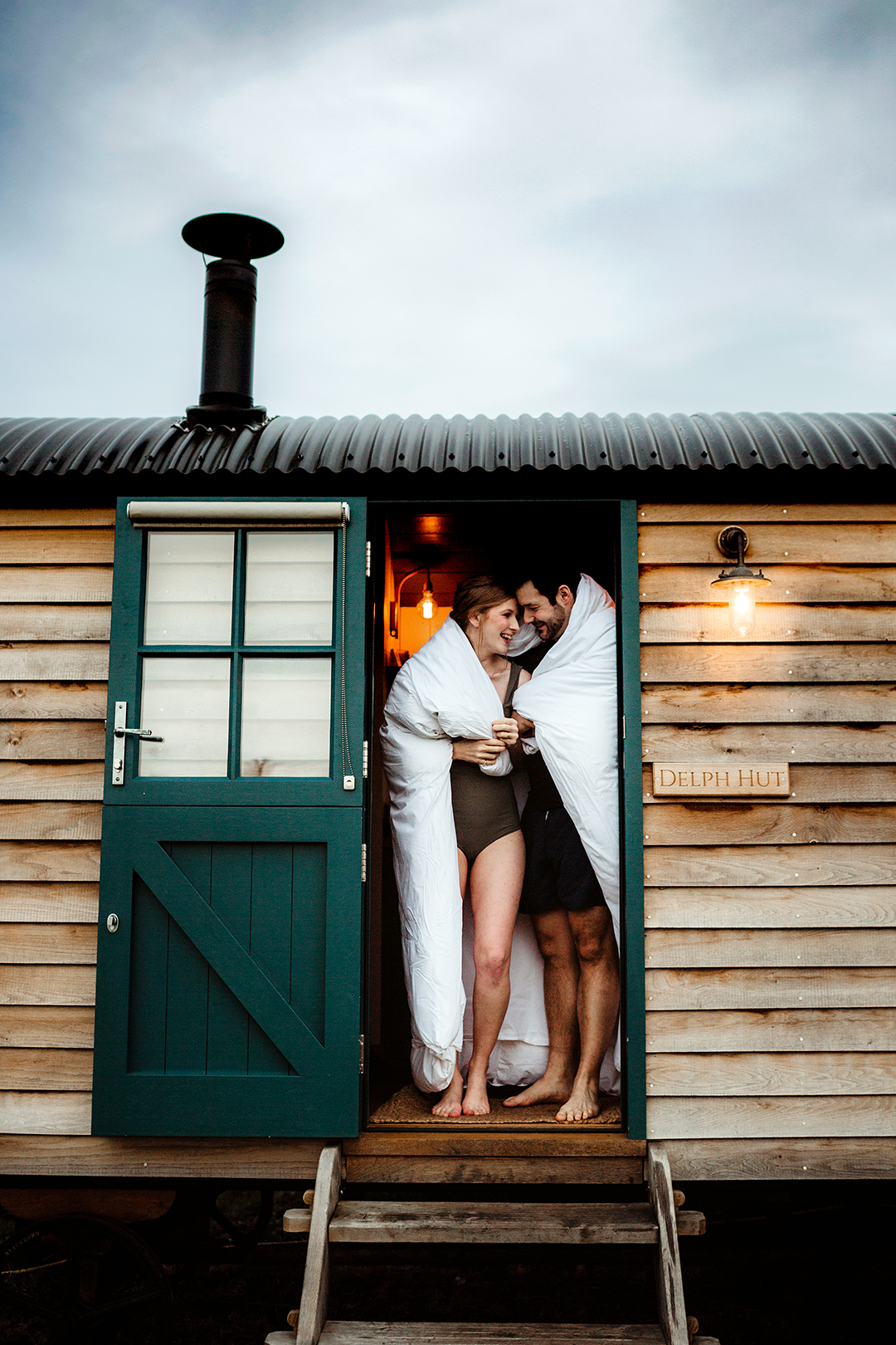 unique wedding accommodation - wedding wood cabin with hot tub