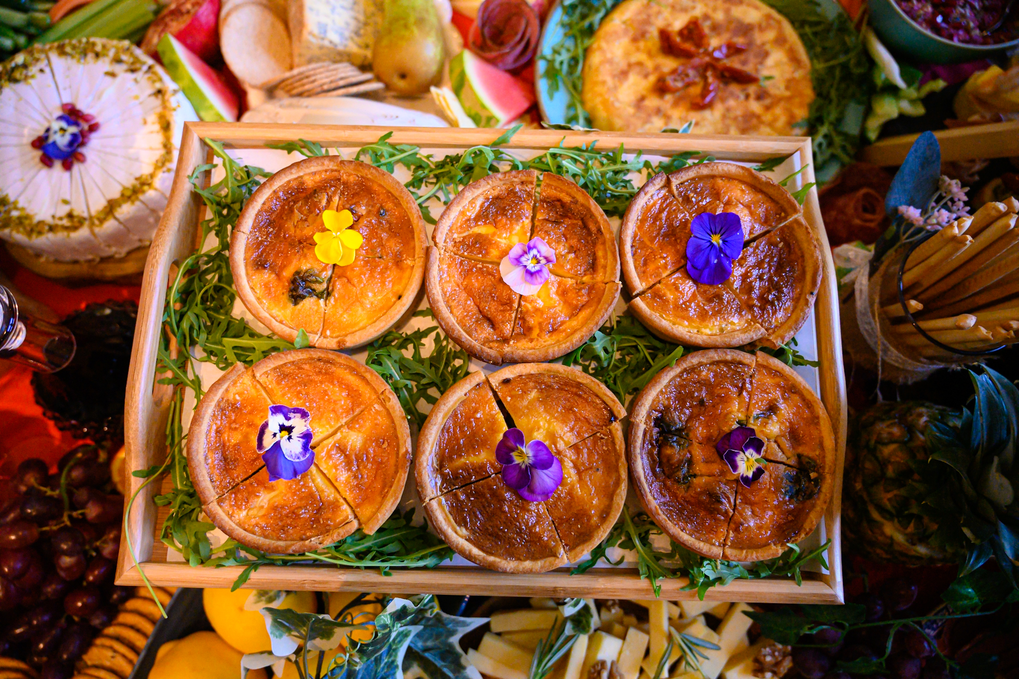 wedding grazing table - unique wedding food
