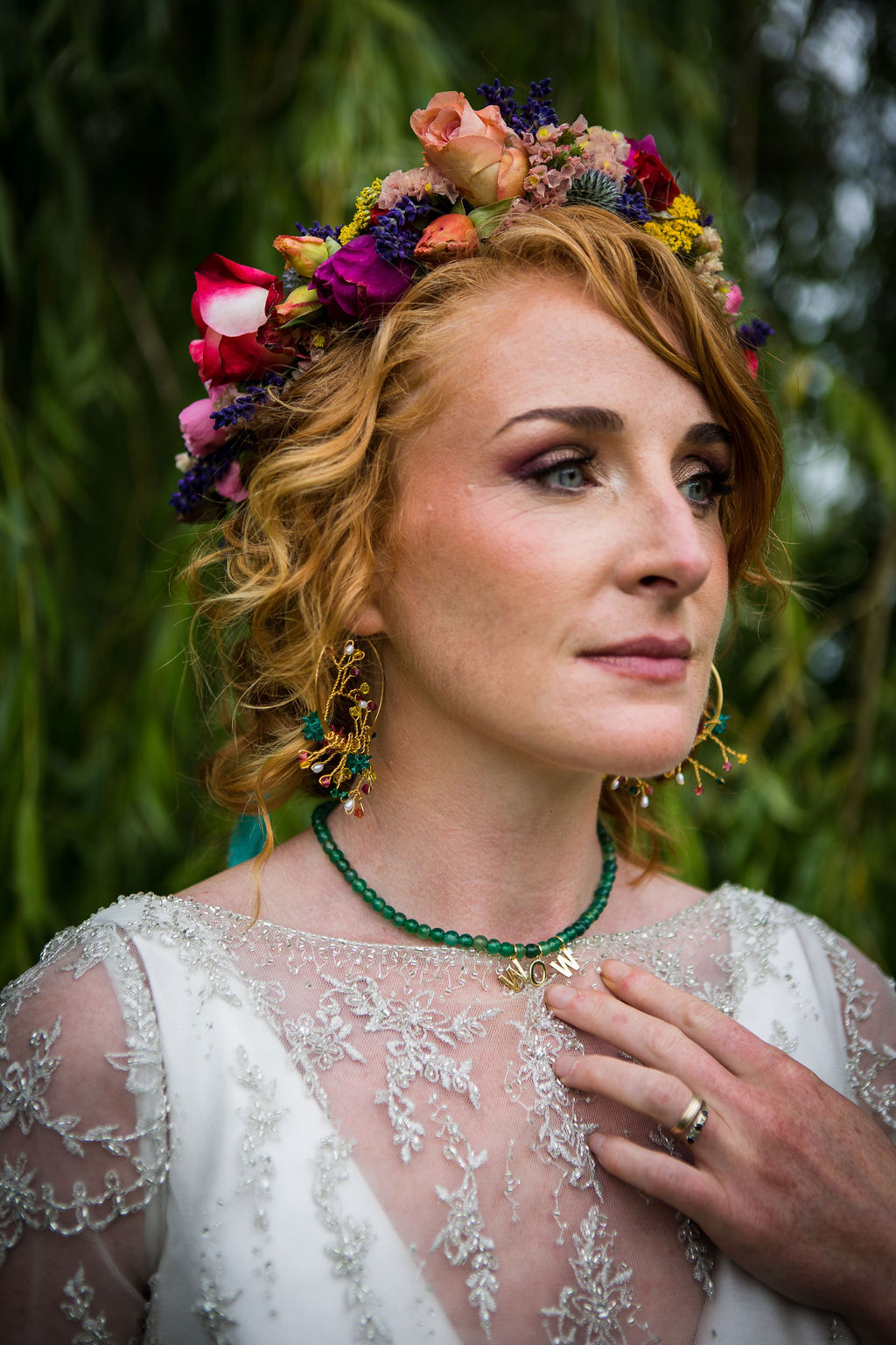 colourful boho wedding - colourful bridal inspiration