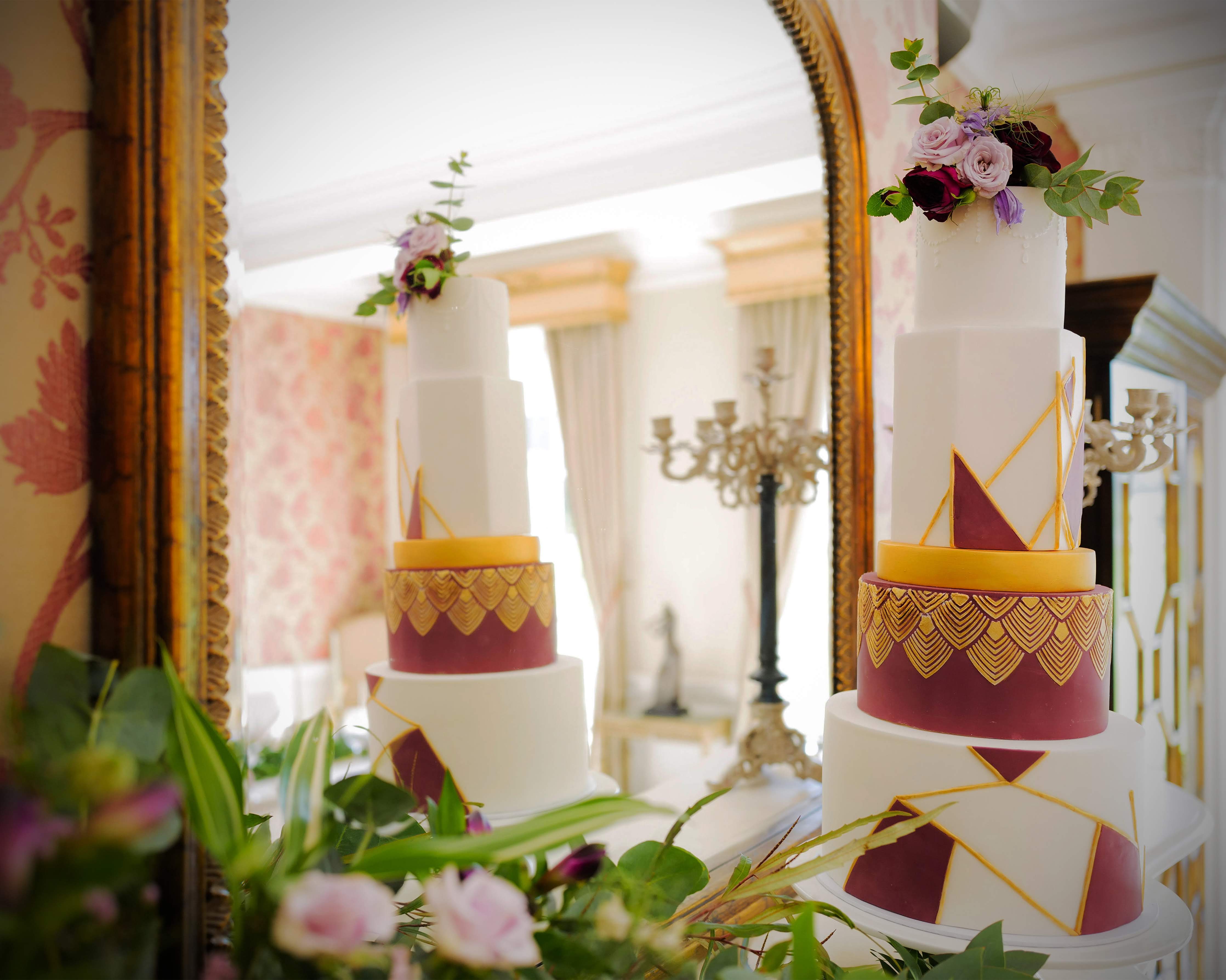 Norwich wedding cake designer Mooreish Cakes. Contemporary wedding cakes. Alternative wedding cake. Unconventional wedding directory supplier