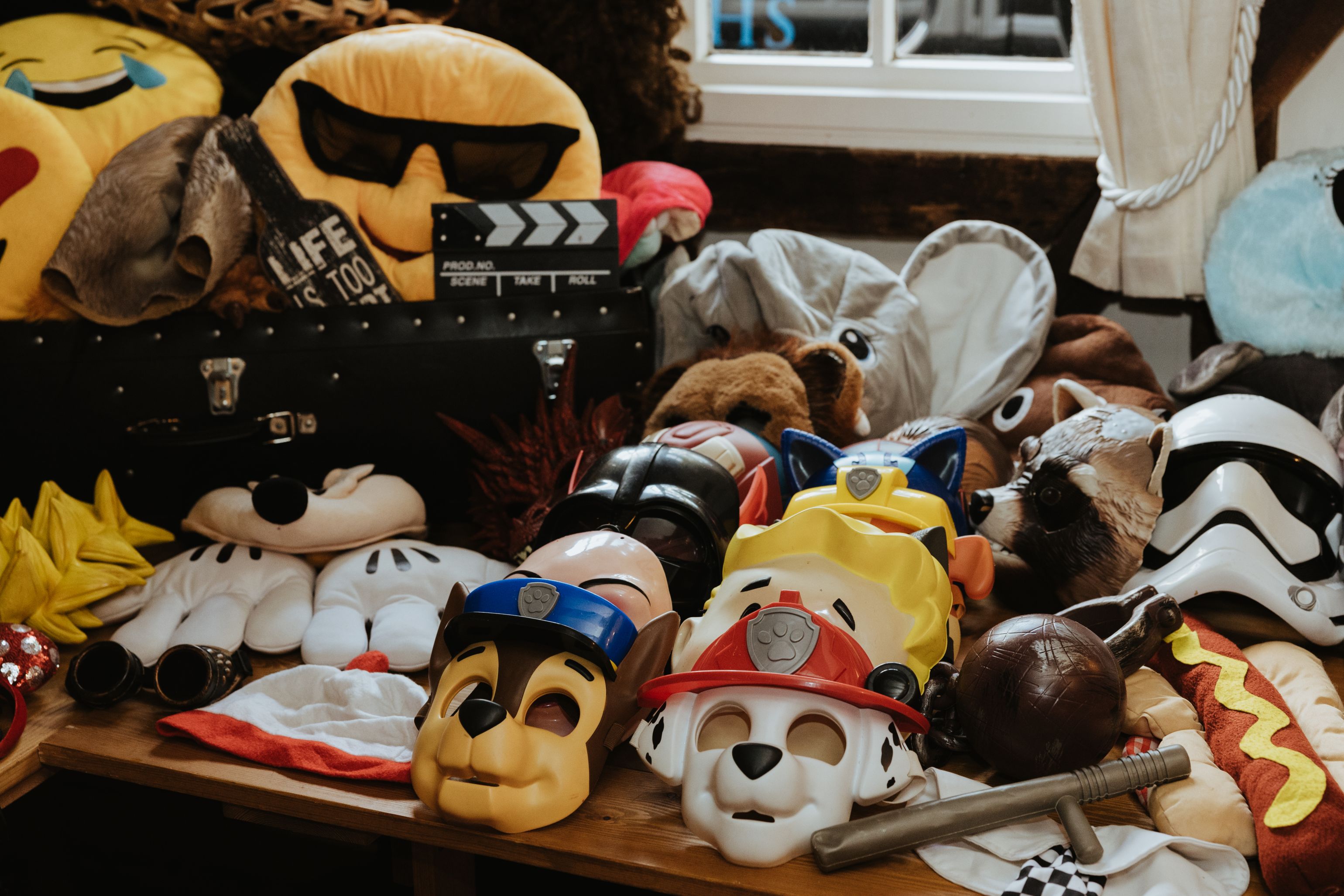 funny masks for wedding photobooth