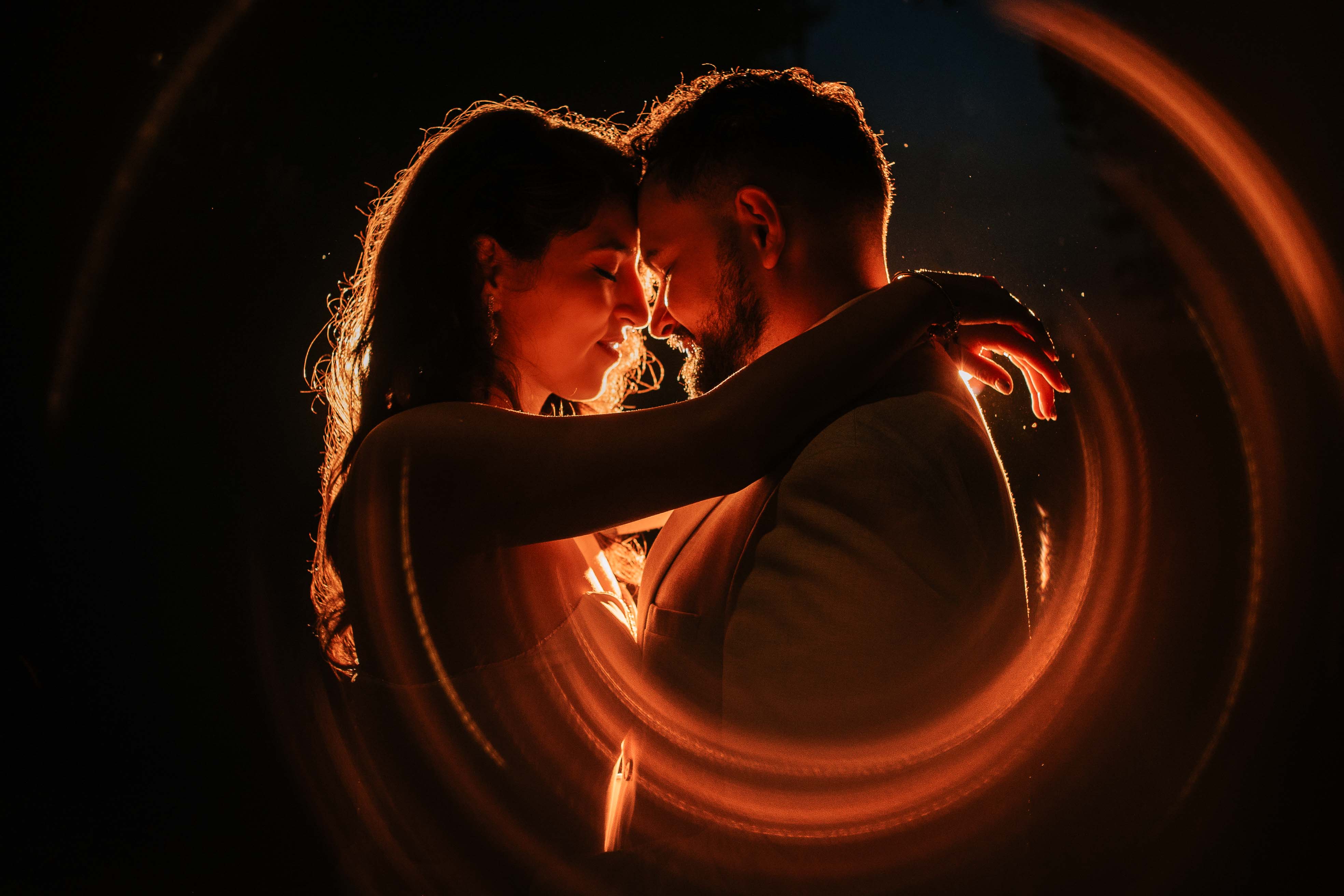 Image of bride and groom taken by Joshua Humphrey London wedding photographer