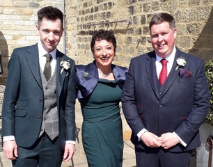 Celebrant Number 1, Yorkshire wedding celebrant officiates a same sex wedding