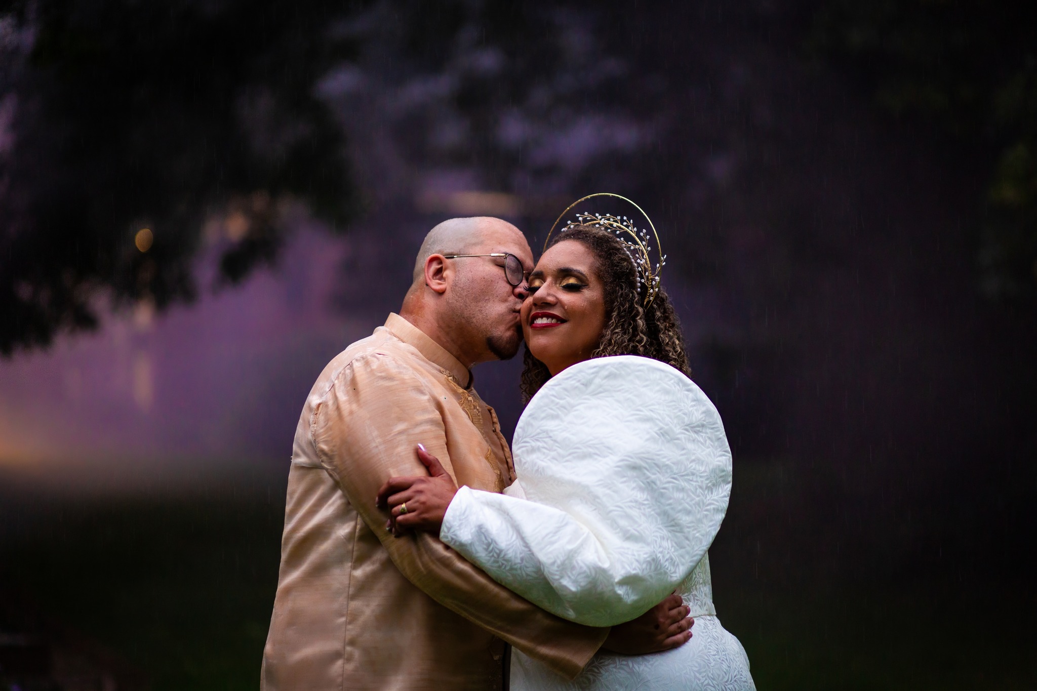 photo of alternative bride and groom taken by Blue Jay Photography in West Midlands