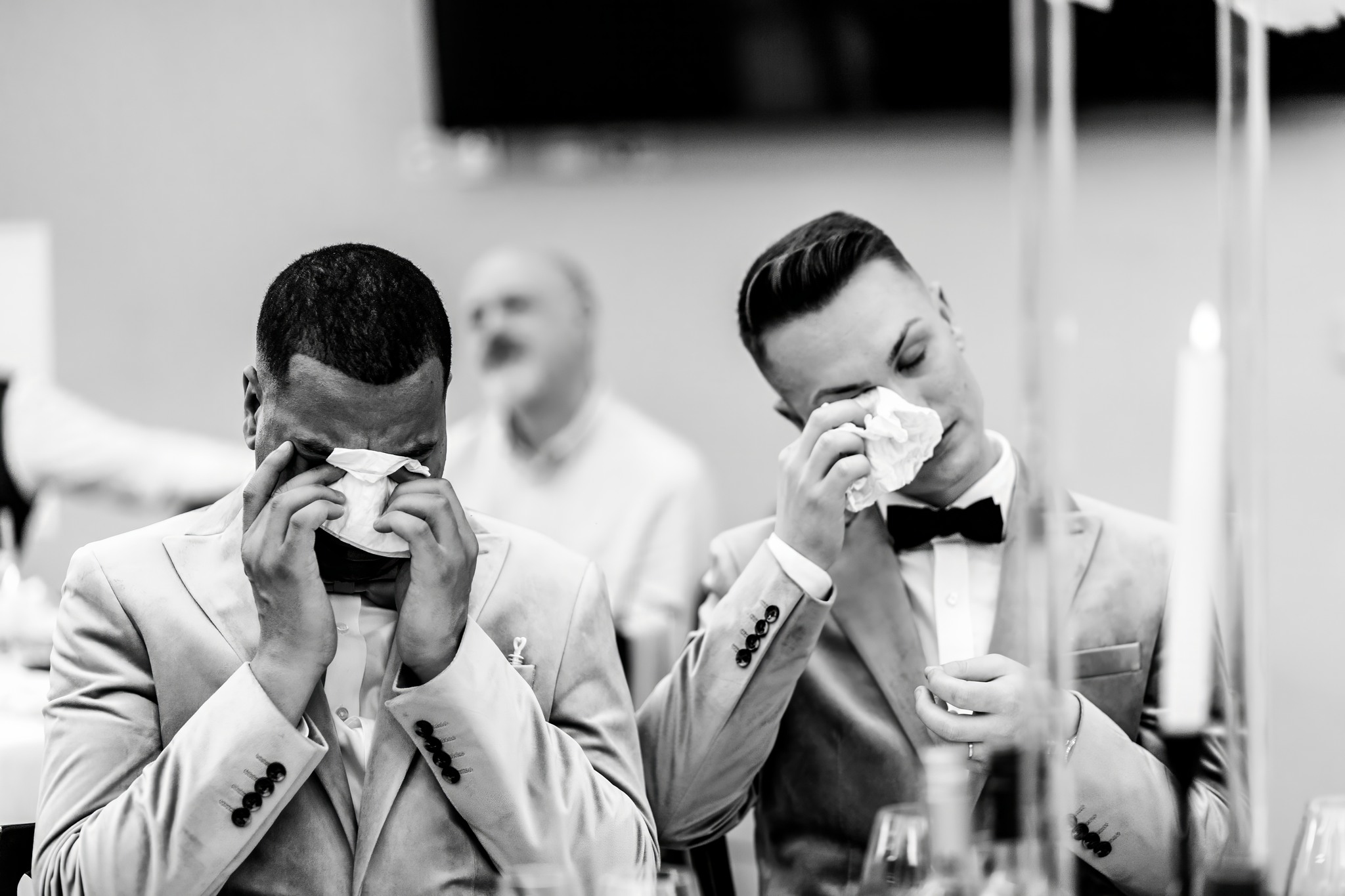 photo of alternative bride and groom taken by Blue Jay Photography in West Midlands