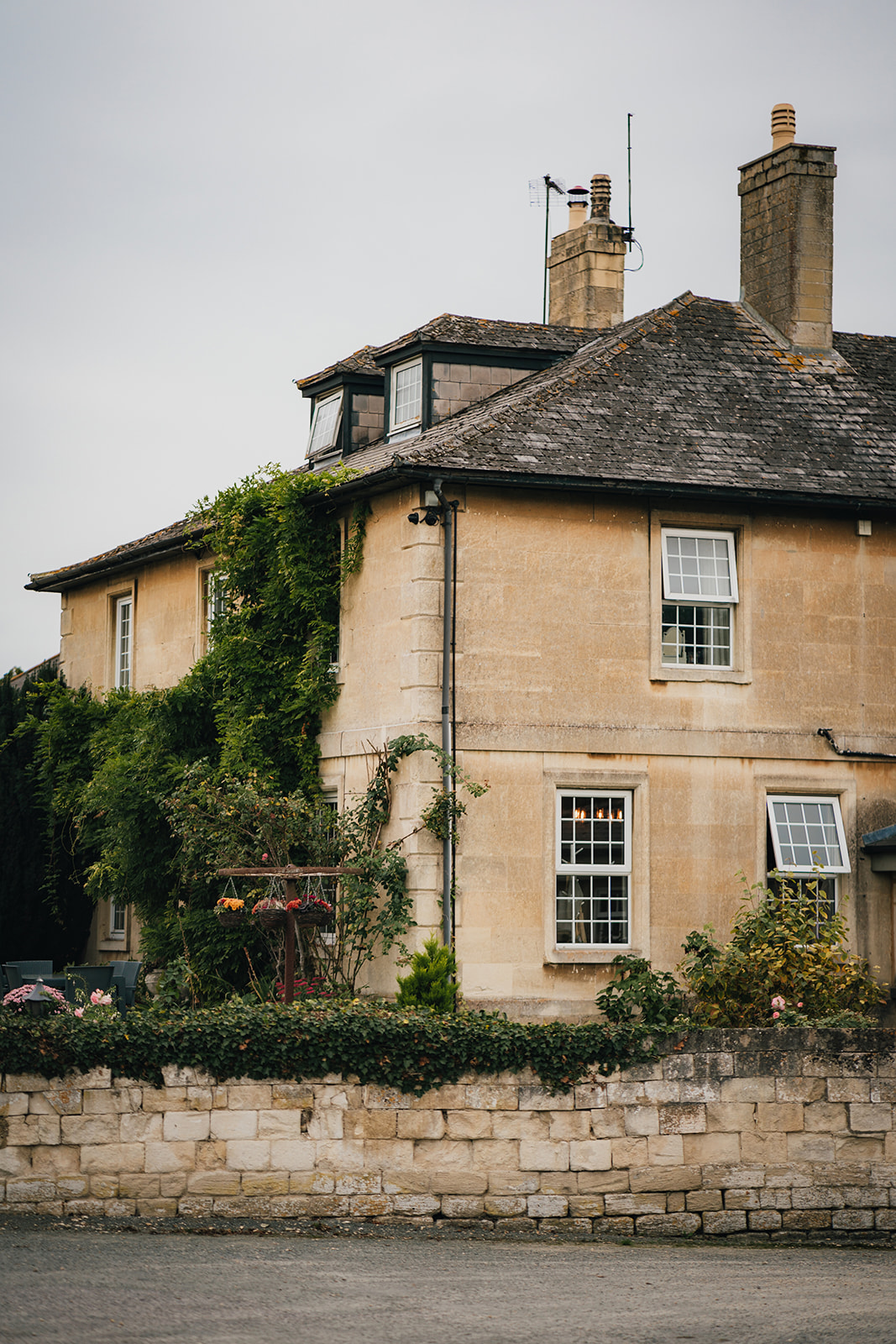 photo of relaxed wedding venue which held the weekend long celebration