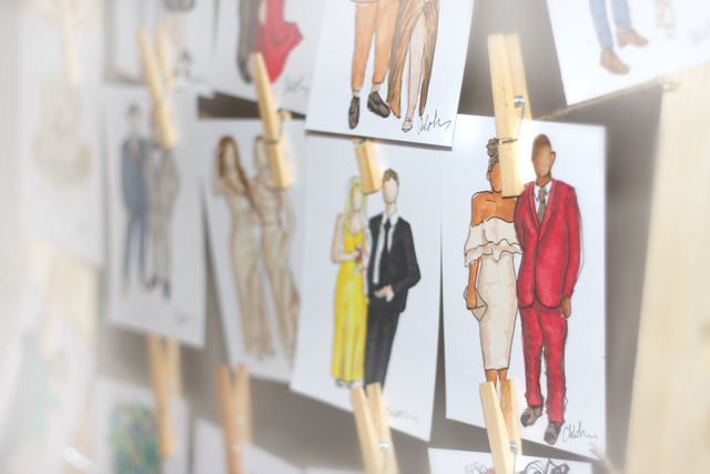 fun wedding illustrator chloe bailey in manchester