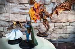 pen & board, board game hire in nottingham D&D cake topper