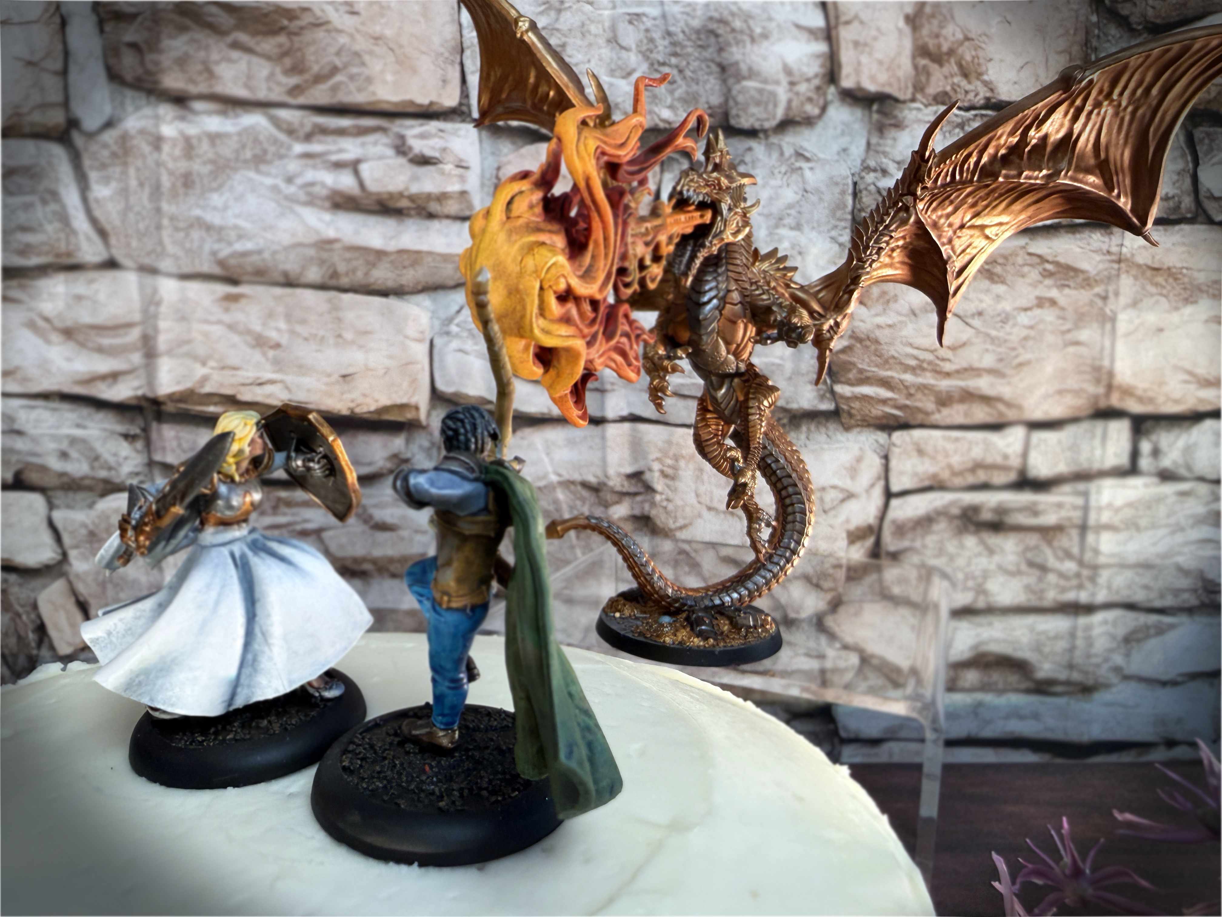 pen & board, board game hire in nottingham D&D cake topper